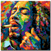 Painting by Numbers Modern Art Musicians